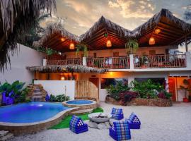 Tres Palmas, hotel v destinaci Montañita