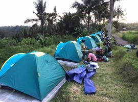 Balicamper, kamp s luksuznim šatorima u gradu 'Banjarangkan'