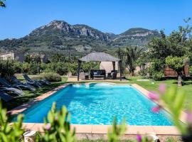 Villa Massana, excelentes vacaciones con piscina、ソリェルのホテル