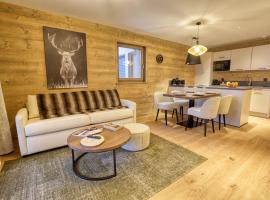 Magnifique appartement dans luxueux chalet - ARAVIS, cabin in Crest-Voland