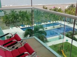 APARTAMENTO MORROS922 LA BOQUILLA con acceso directo a la Playa, itsepalvelumajoitus kohteessa Cartagena de Indias