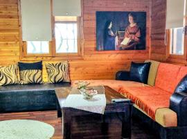 Ikos Olympus - Elegant wooden cabin house near the beach, Hotel in Paralia