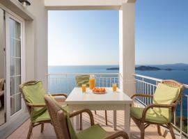 Panorama Apartments, hotell i Afionas