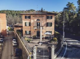 Albergo Ristorante Pasqui, hotel s parkovaním v destinácii Rocca San Casciano