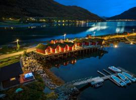 Manndalen Sjøbuer, lodge en Samuelsberg