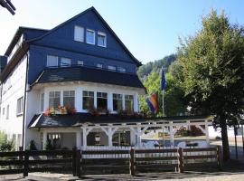Gasthof-Pension Hunaustuben, viešbutis mieste Šmalenbergas, netoliese – Bödefeld Hunau Ski Resort