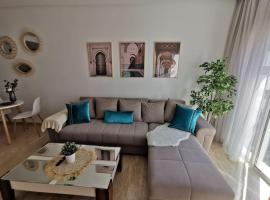 Superbe appart cosy au centre de Casa+Free Parking, hotell Casablancas huviväärsuse Mohamed V Stadium lähedal
