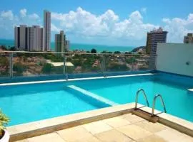 Aconchegantes Flats, 1 e 2 qtos, em Ponta Negra