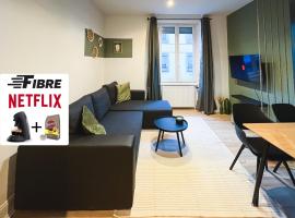 Appart'Hôtel Le Valdoie - Rénové, Calme & Netflix, מלון זול בבלפור