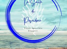La Suite di Poseidone, отель с джакузи в городе Торре-Спеккья-Руджери