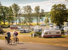 First Camp Nickstabadet-Nynäshamn, boende vid stranden i Nynäshamn