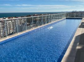 Apartamento en la playa Canet al Mar en Canet den Berenguer, hotel en Canet d'en Berenguer