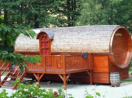 roulotte viticole, campsite in Xertigny