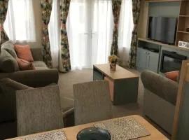 The Roecliffe, Holiday mid-lodge, Shorefield Country Park
