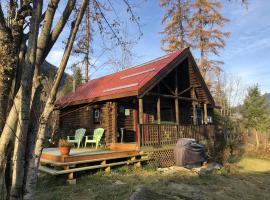 Morning Star Log Cabin, lomamökki kohteessa Nelson