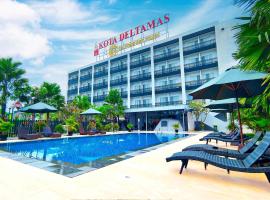 Le Premier Hotel Deltamas, отель в городе Чикаранг, рядом находится Стадион «Вибава-Мукти»