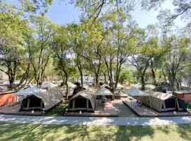 YCC Forest Campsite、埔里のシャレー