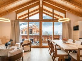 Premium chalet with sauna on a sunny slope, Hotel in Wald im Pinzgau