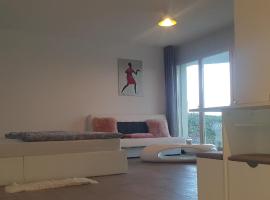 Ferienwohnung am Bodensee mit Seesicht und Wellness, apartma v mestu Rorschacherberg