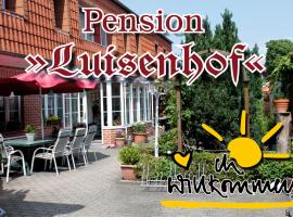 Pension Luisenhof, hotel em Tangermünde