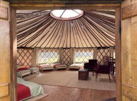 Redwood - the BIG yurt, hotell i Fernhurst