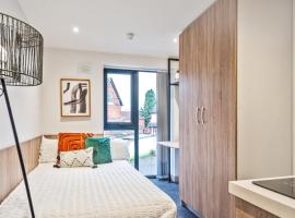 울버햄프턴에 위치한 호텔 Modern Studio Apartment with Free Parking in Wolverhampton 5min walk to City Centre