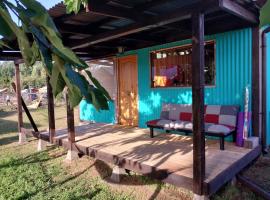 La Casita Verde, acomoda&ccedil;&atilde;o com onsen em Pucura