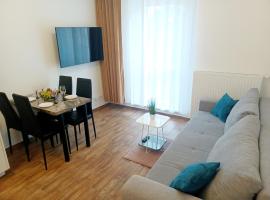 AJP Apartament Szczecin Dąbie, hotel dicht bij: Szczecin Dąbie, Szczecin