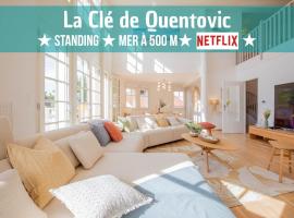 La Clé de Quentovic ◎ Duplex de 150 m2 ◎ Standing, hotel az Aqualud aquapark környékén Le Touquet-Paris-Plage-ban