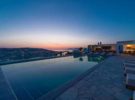 Sonia, hotel with parking in Mikonos
