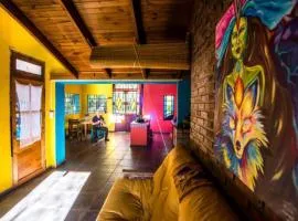 La casita del bosque, en el río.