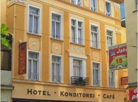 빙겐 암 라인에 위치한 호텔 Hotel Café Konditorei Köppel