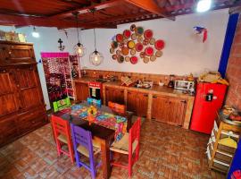 LA CASITA YALI, camera con cucina a San Martín de las Pirámides