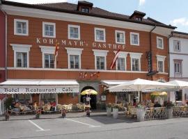 Hotel Gasthof Kohlmayr, Cama e café (B&B) em Gmünd in Kärnten