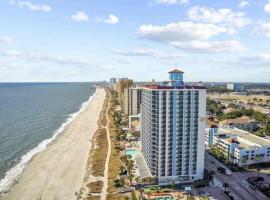 Immaculate Ocean Front Condo With Fireplace! 1BR King Suite - Sleeps 6! - Caribbean Resort 427, villa in Myrtle Beach