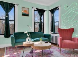 Green N' Groovy in the Heart of East Rock Near DT, Yale, hotel in New Haven