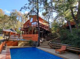 Cabaña las trancas, hotel cerca de Arrastre Nono, Nevados de Chillán