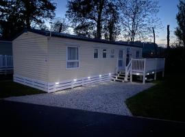 Golden sands holiday park- pitch H84, campsite in Cockwood