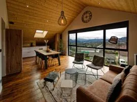 Hiver & bien-être en montagne - Grand gîte - Sauna & bain nordique en option chez Ô JurassiK