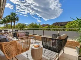 Nuevo, gran terraza con jacuzzi privado y piscina