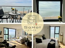 SoHot Stays Royal Sands Seaview Apt Free Parking Sleeps 4, apartment in Ramsgate