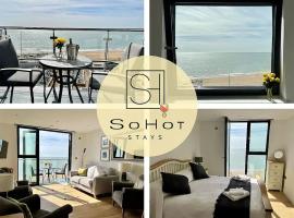 SoHot Stays Royal Sands Seaview Apt Free Parking Sleeps 4, hotel en Ramsgate