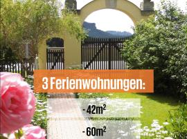 Ferienwohnung Zum Lilienstein, apartmán v destinácii Bad Schandau