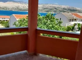 Apartment in Pag with sea view, terrace, air conditioning, WiFi (4891-1)