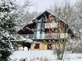 Chalet chaleureux à Basse-sur-le-Rupt, vue montagne superbe