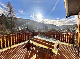 Gîte Le Pingu - spacieux, calme, plein sud - cabine sauna - 8 personnes, hotel din La Bresse