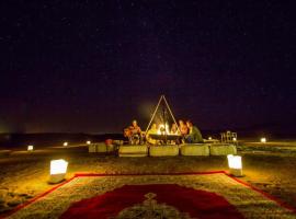 Chigaga Desert Camp, luxury tent in Mhamid