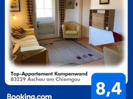 아샤우 임 히엠가우에 위치한 호텔 Top-Appartement direkt an der Kampenwandbahn