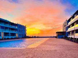 The blue pearl-Sensational beach apartment in Aourir