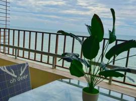 PD SEAVIEW VIP Staycation w WiFi, hotell med parkeringsplass i Kampong Bagan Pinang